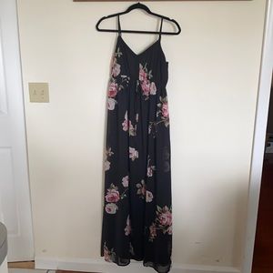 Floral maxi dress